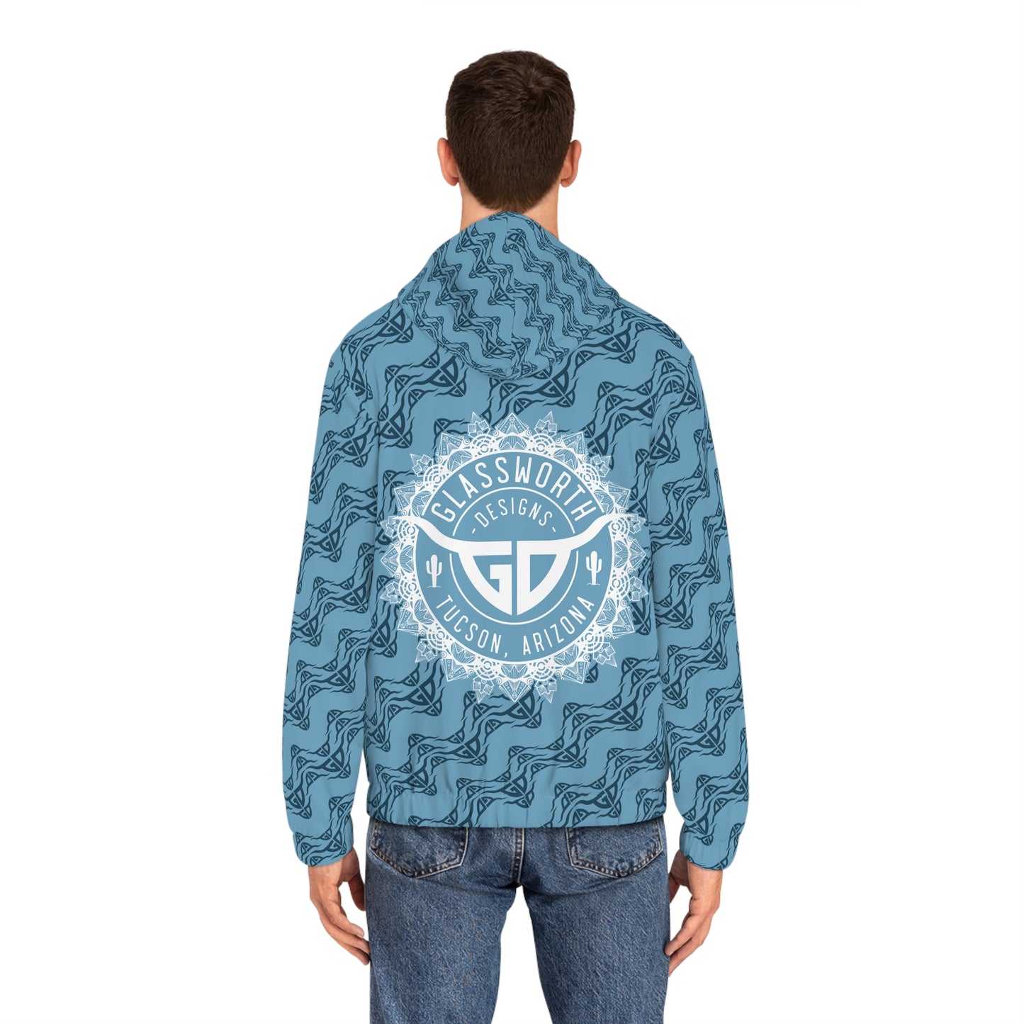 Full-Zip Hoodie — Glassworth Mandala