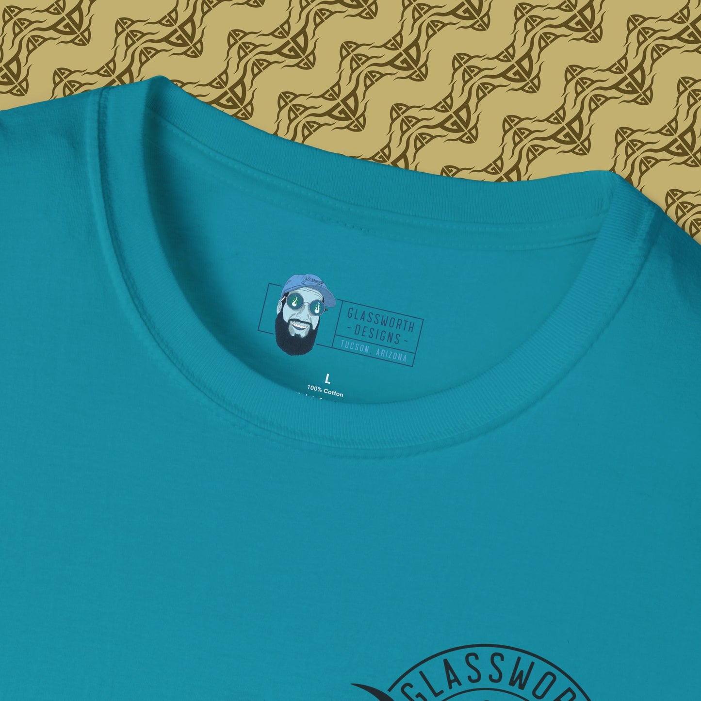 Trippy GD T-Shirt Back Design