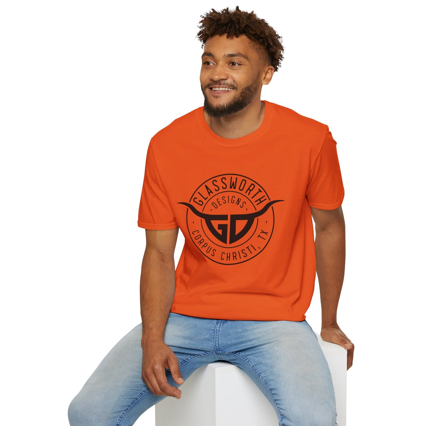 Glassworth Front Unisex Softstyle T-Shirt