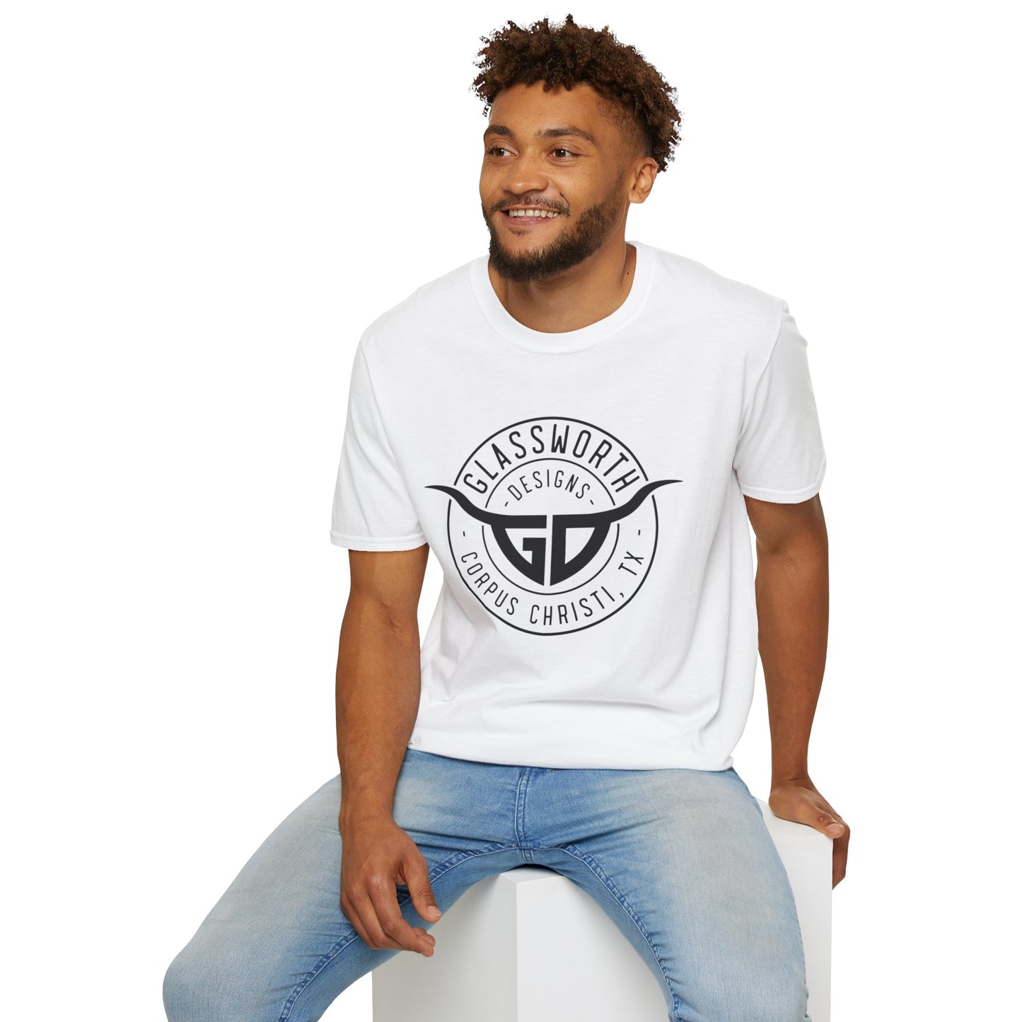 Glassworth Front Unisex Softstyle T-Shirt