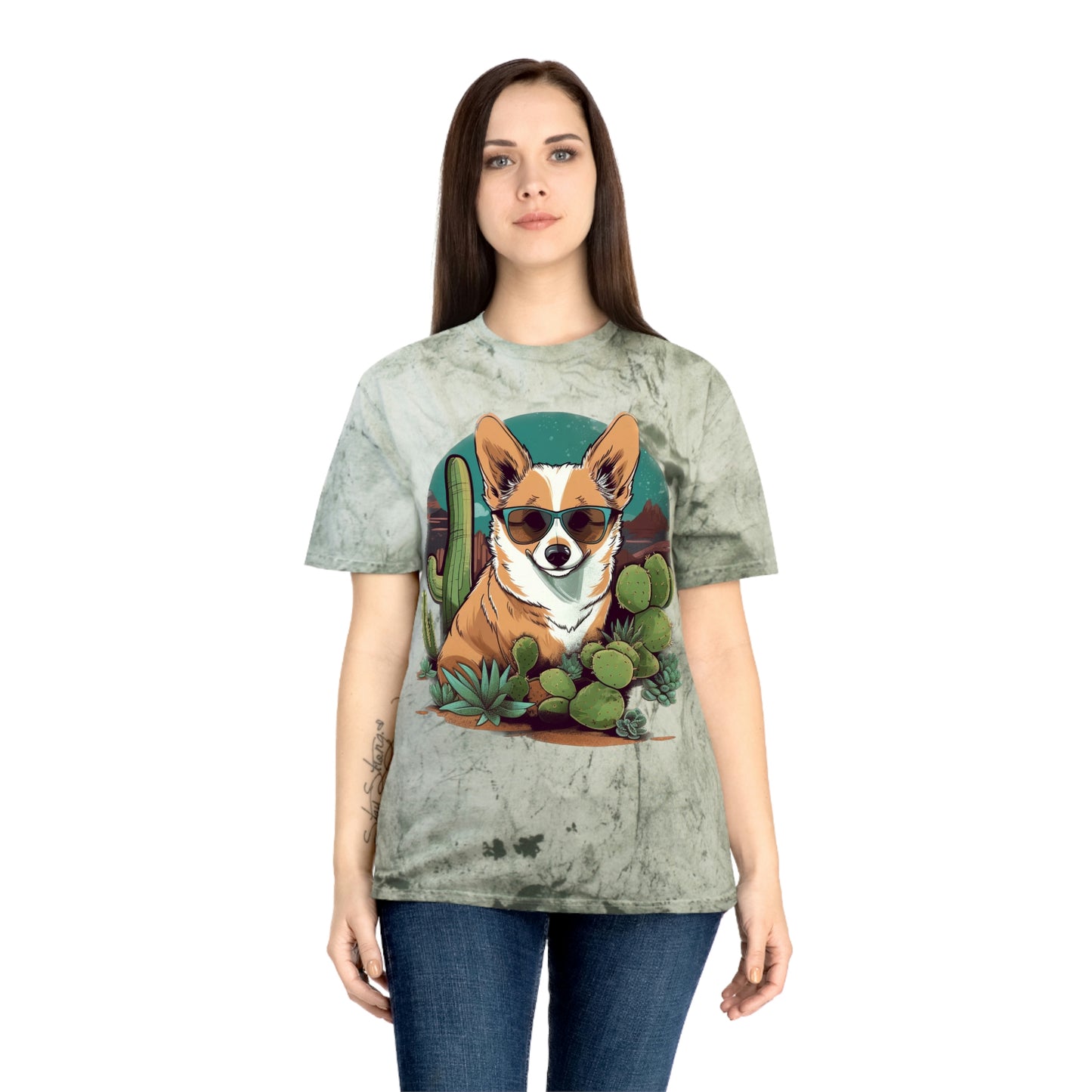 Cactus Corgi T-Shirt