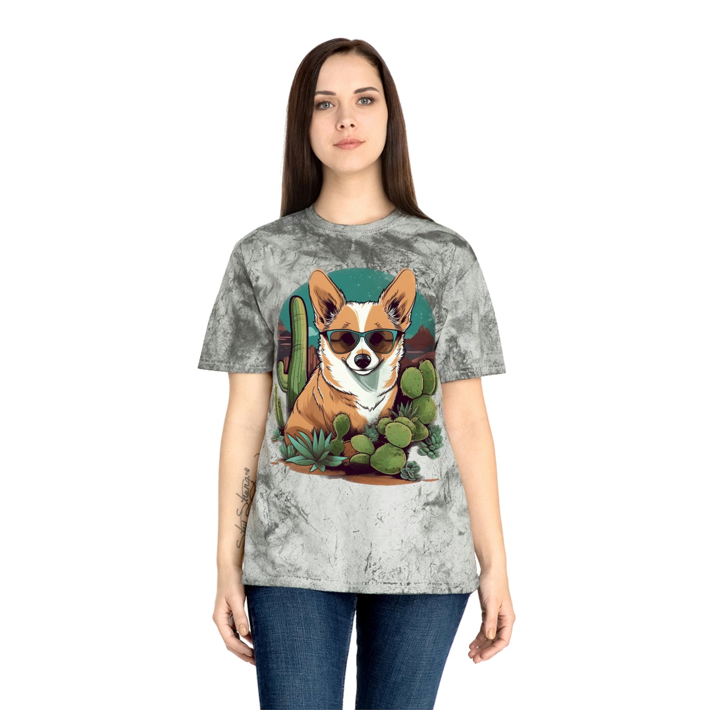 Cactus Corgi T-Shirt