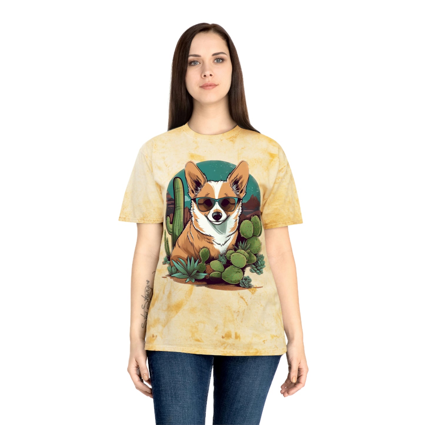 Cactus Corgi T-Shirt